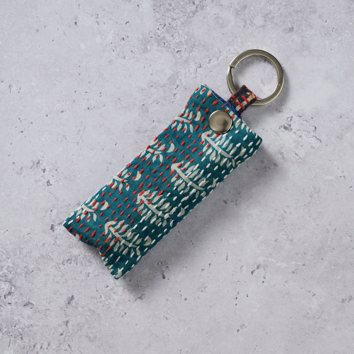 Sari Lip Balm Holder Keychain