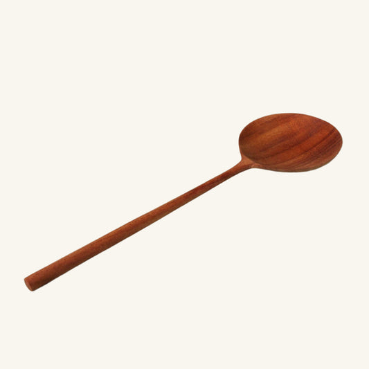 Teak Round Spoon