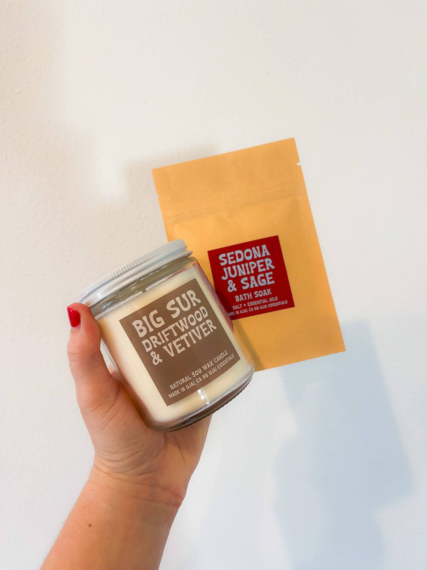Bath Soak | Big Sur Driftwood & Vetiver Salt + Essential Oil