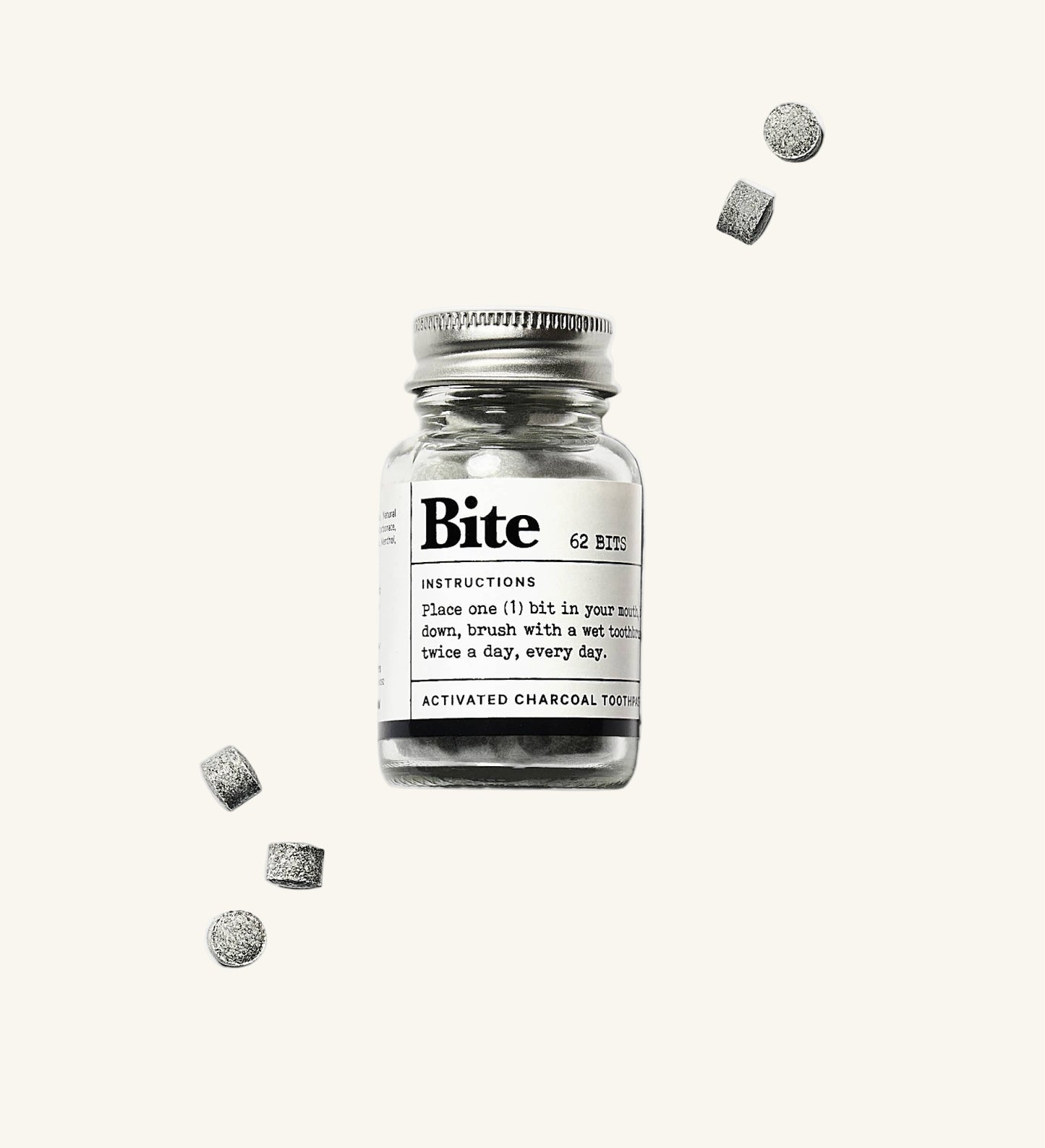 Toothpaste Bits Fluoride-Free - 1oz - Charcoal