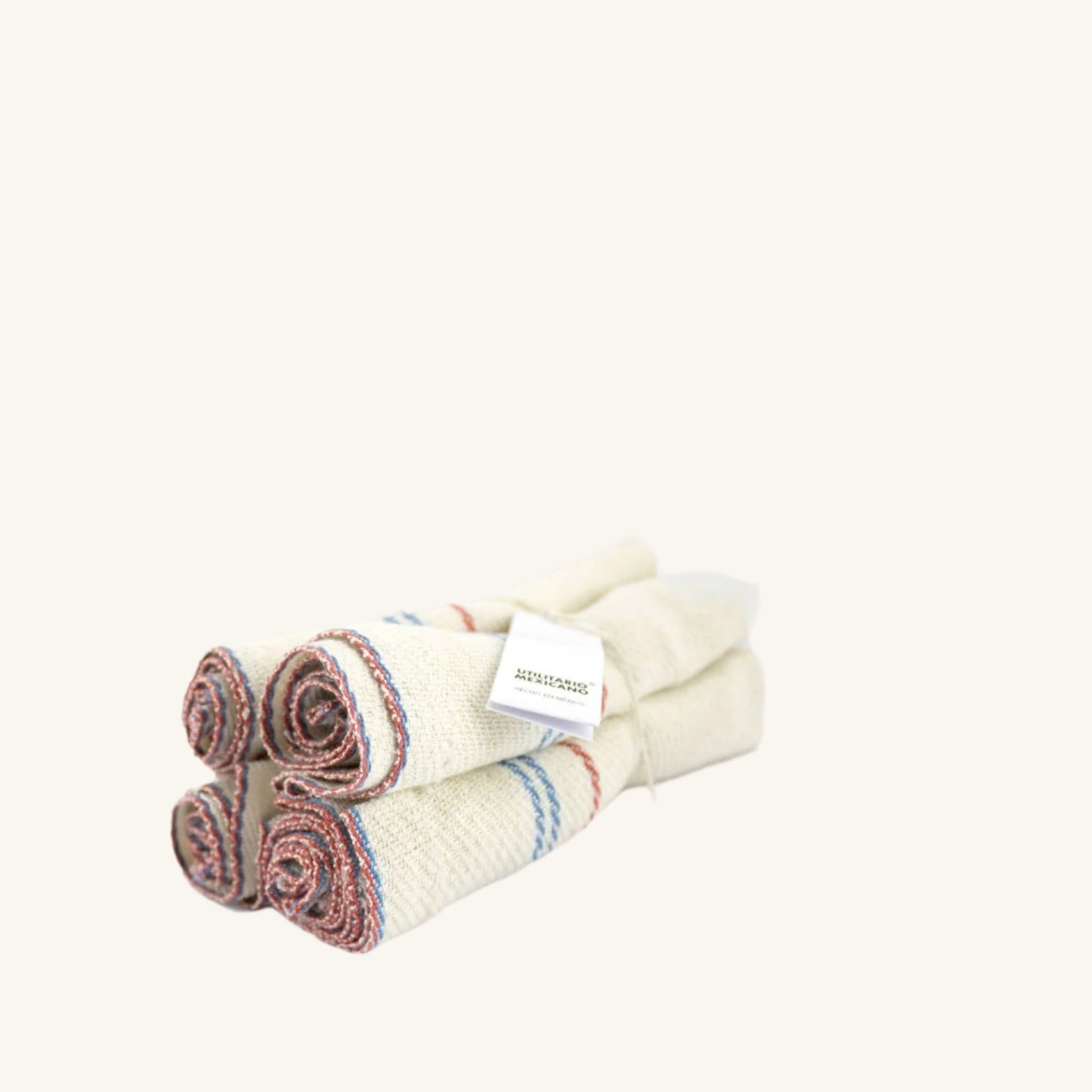 Set of Four Cotton Napkins.