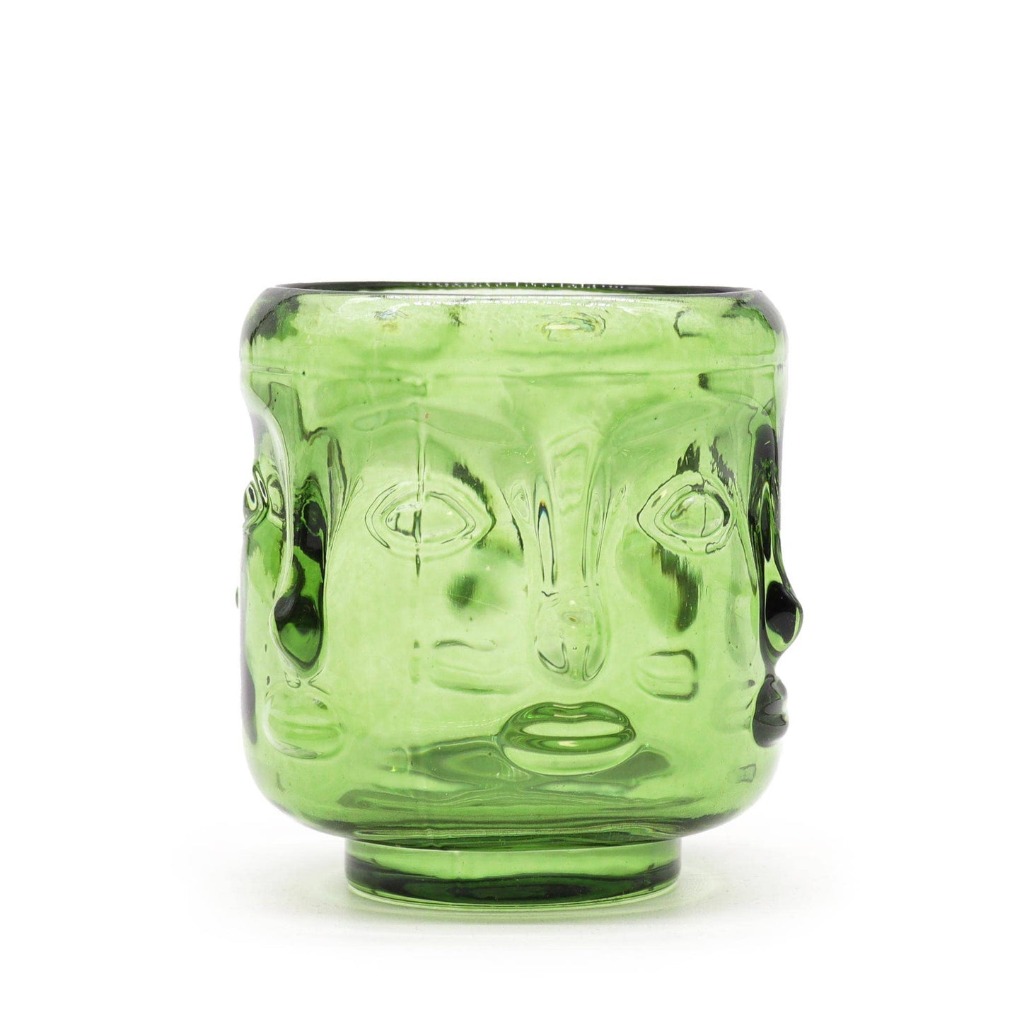 Buddha Faces Votive Candle Holder