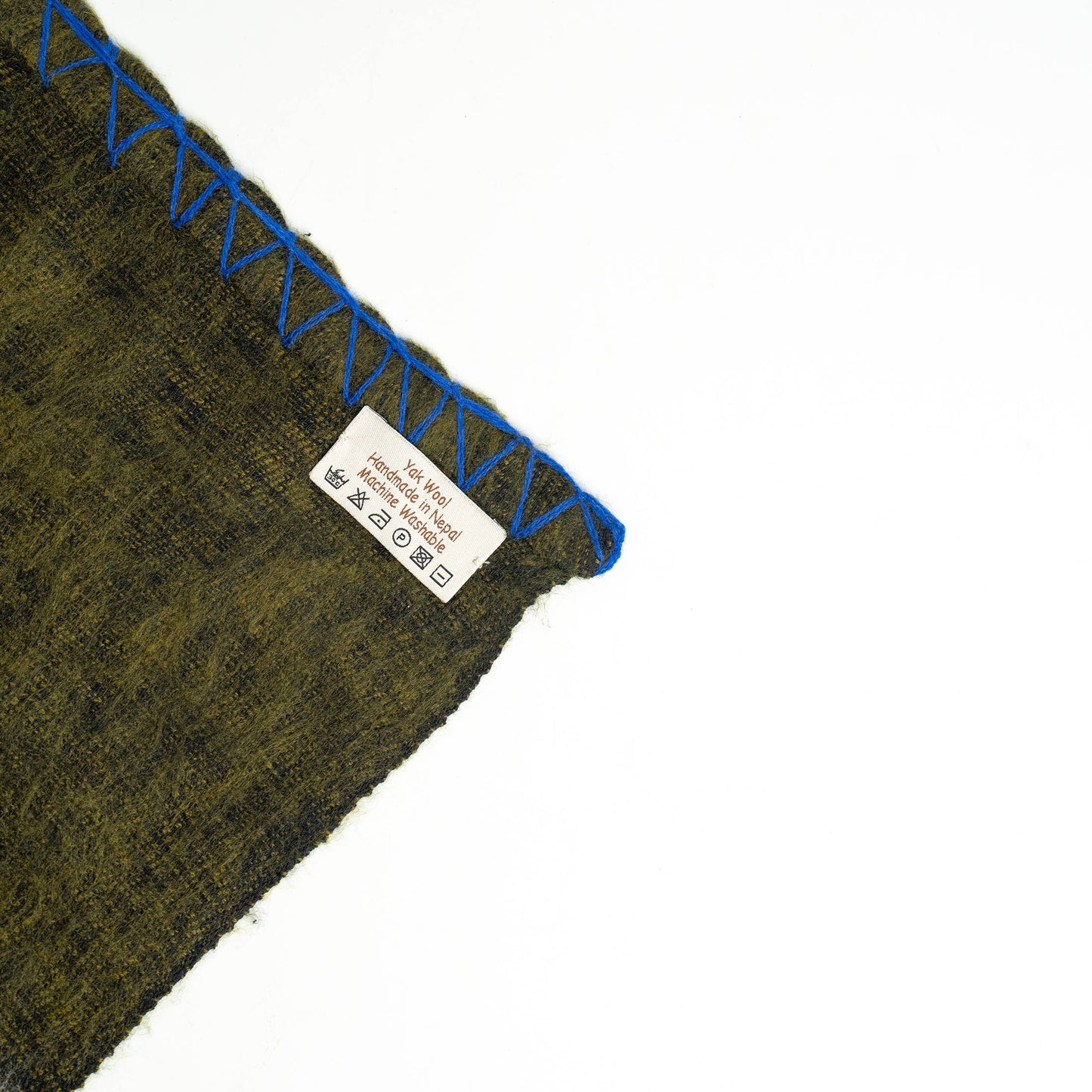 Extra Soft Yak wool Travel Throw Blanket Handmade