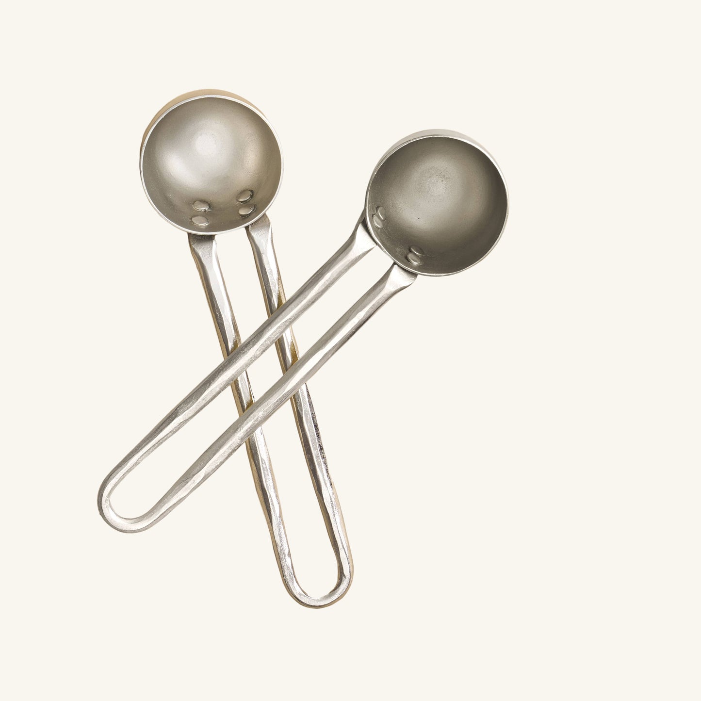 Forge Pewter Coffee Scoops - Set of 2