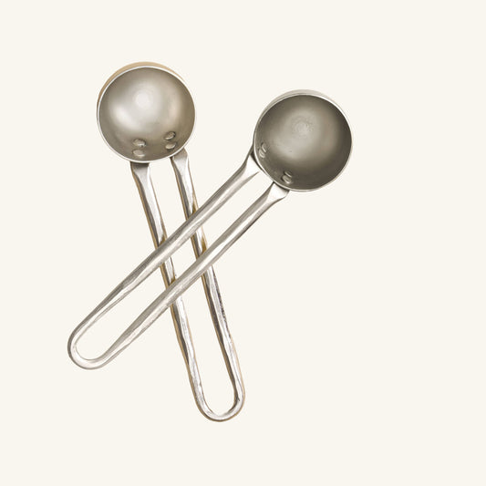 Forge Pewter Coffee Scoops - Set of 2