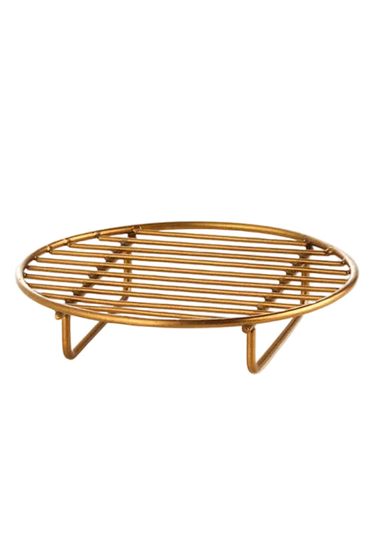 Brass Wire Stand Round: Round
