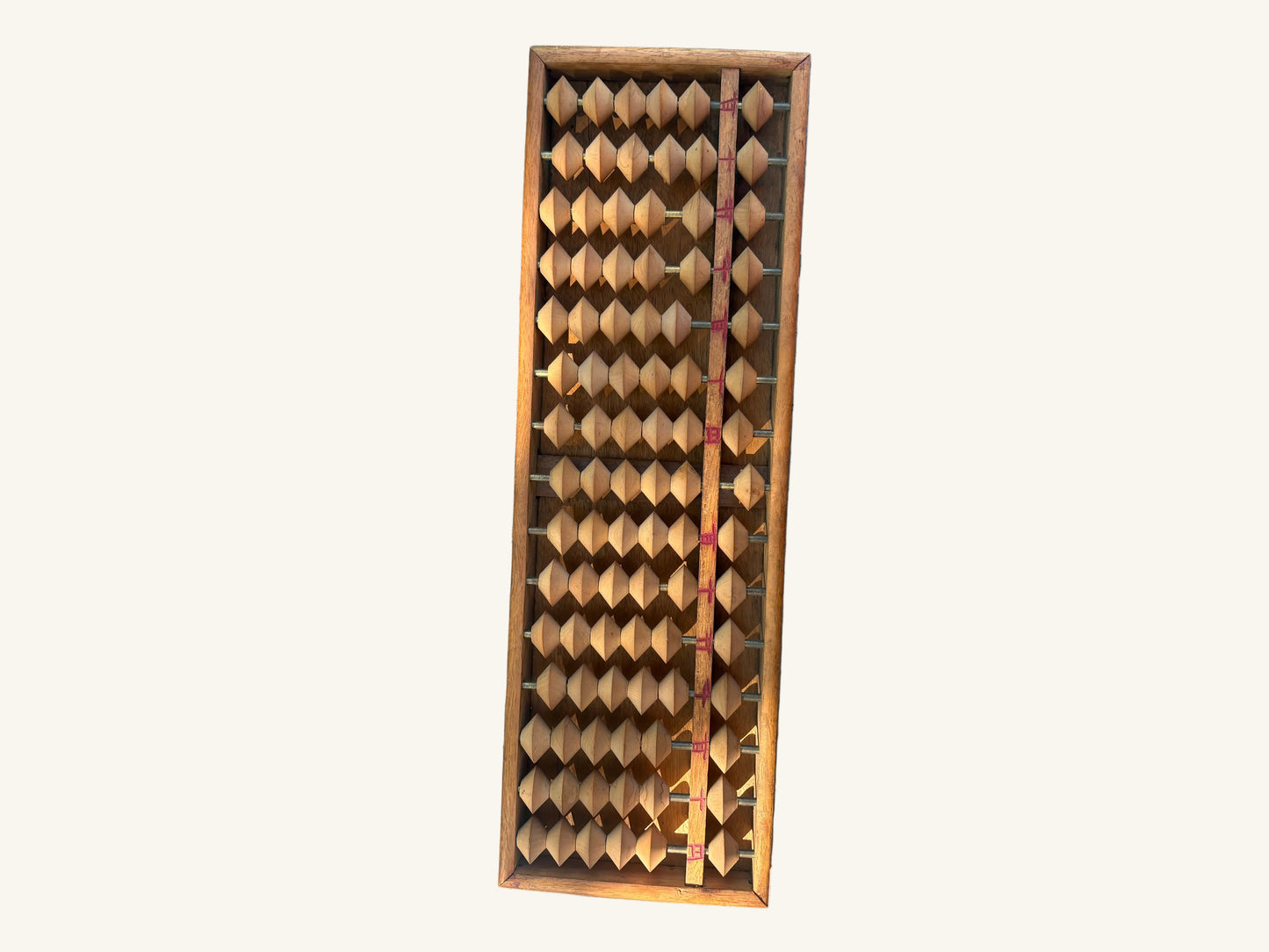 Wooden abacus 