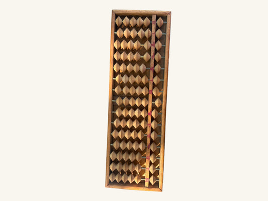 Wooden abacus 