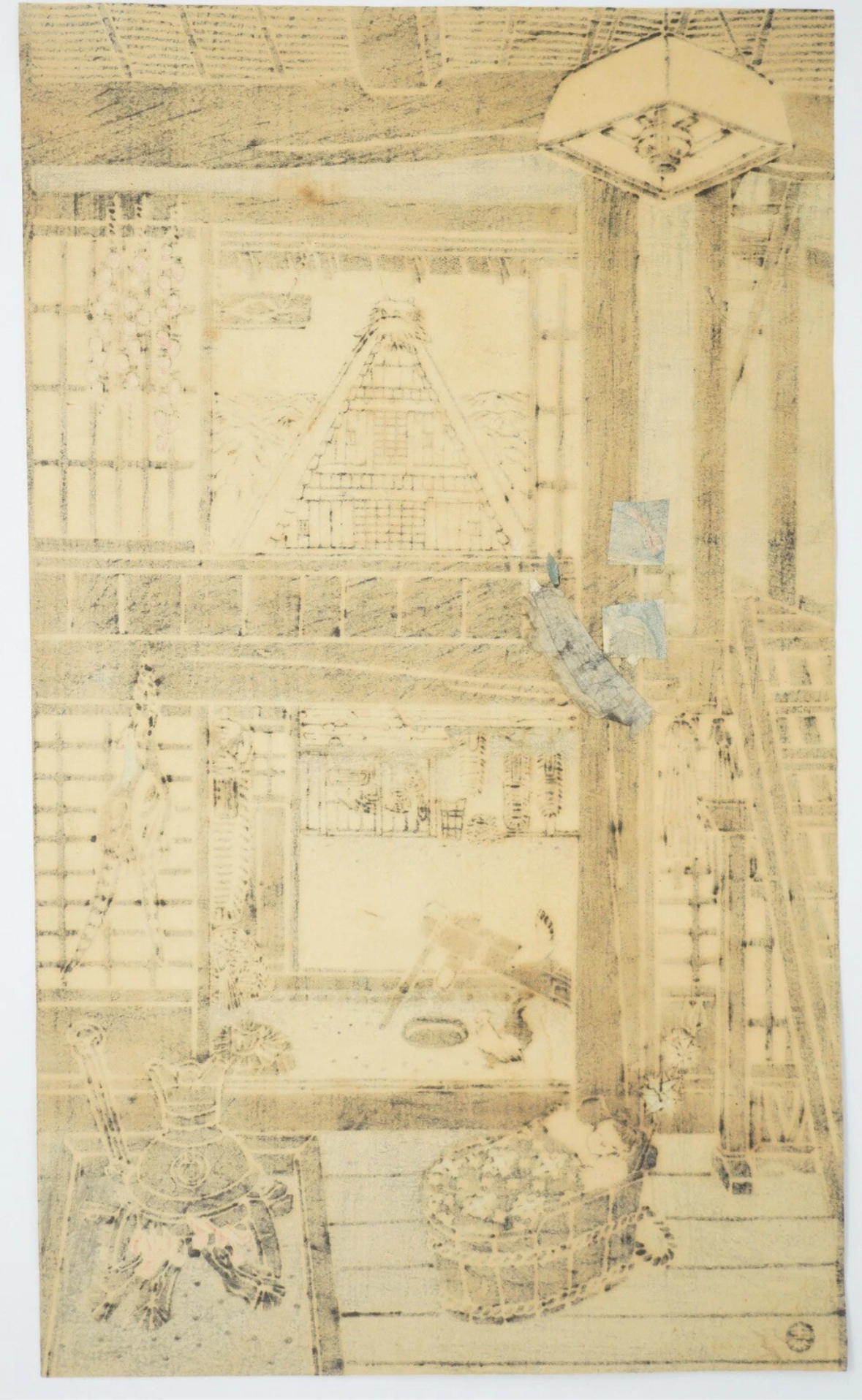 Japanese Woodblock Print by Minagawa Taizo Shinhanga