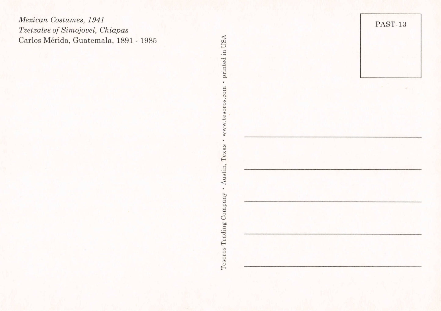 Arte Popular Postcards