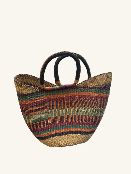 Large African Bolga Basket #6