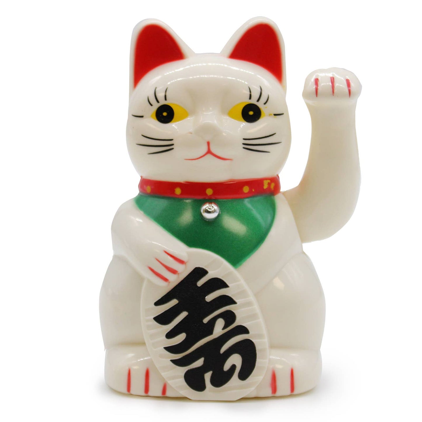 White Money Cat