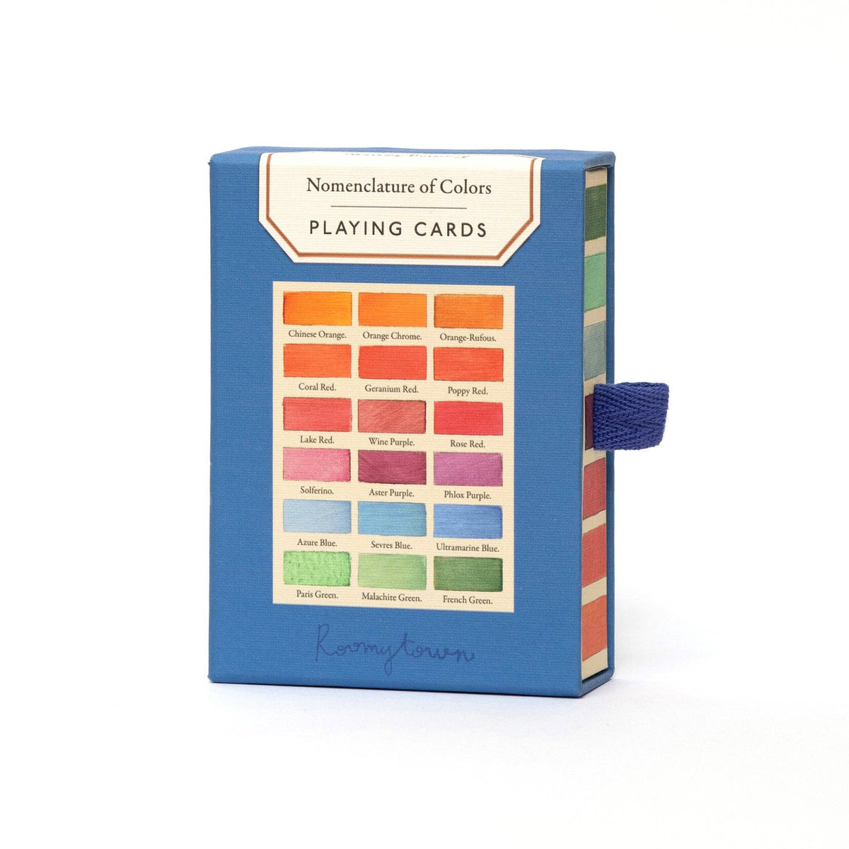 Playing Card Deck - Nomenclature of Colors