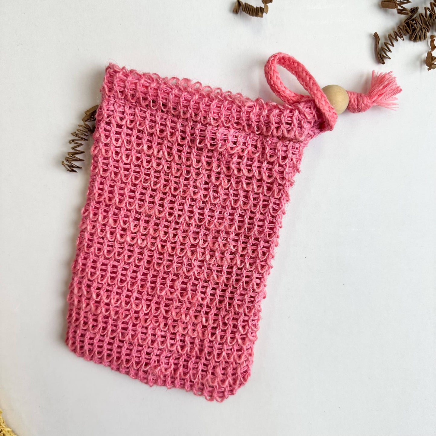 Organic Natural Handmade Sisal Soap Bags : Pure