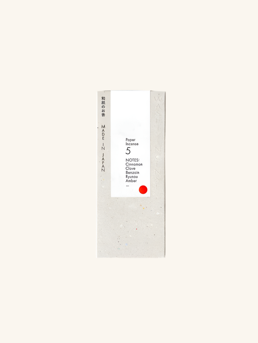 Washi Paper Incense Strips - #5 Smoky Comfort