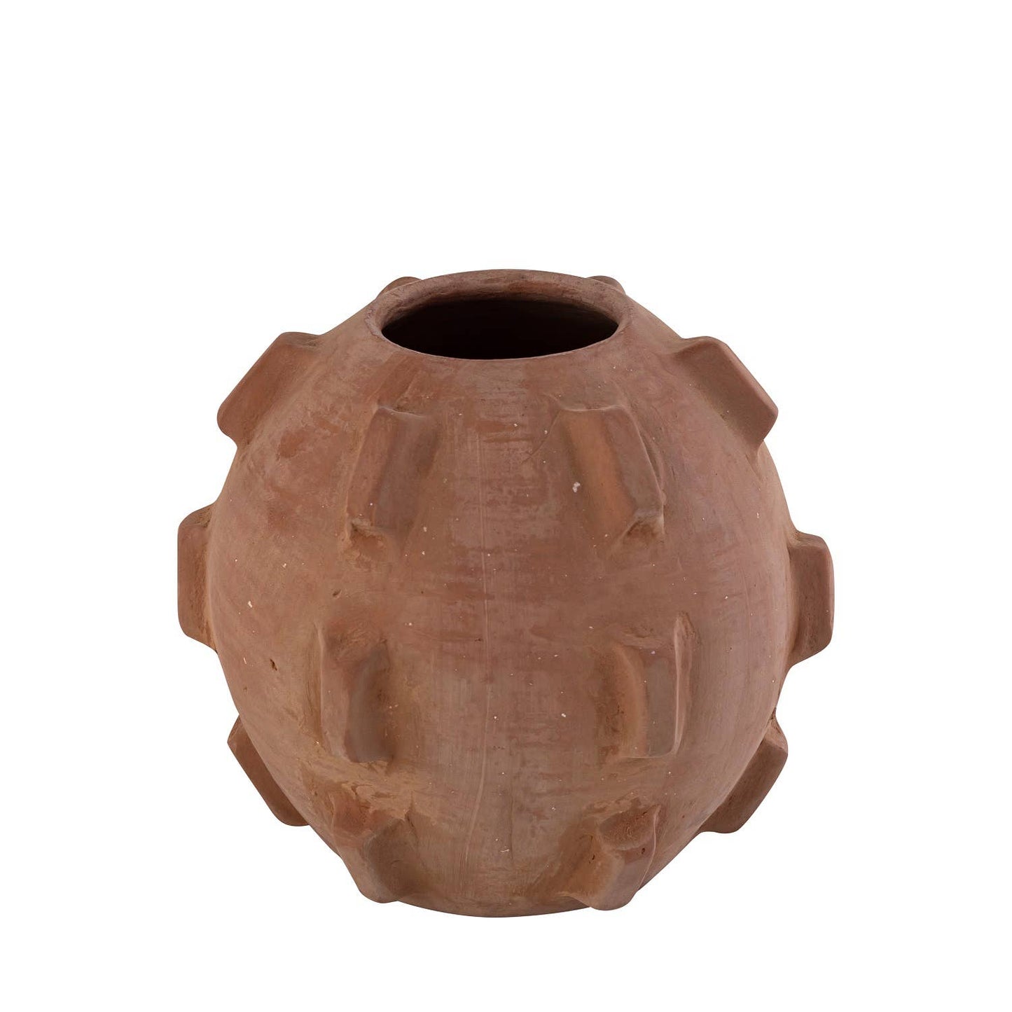 Geo Terracotta Vase