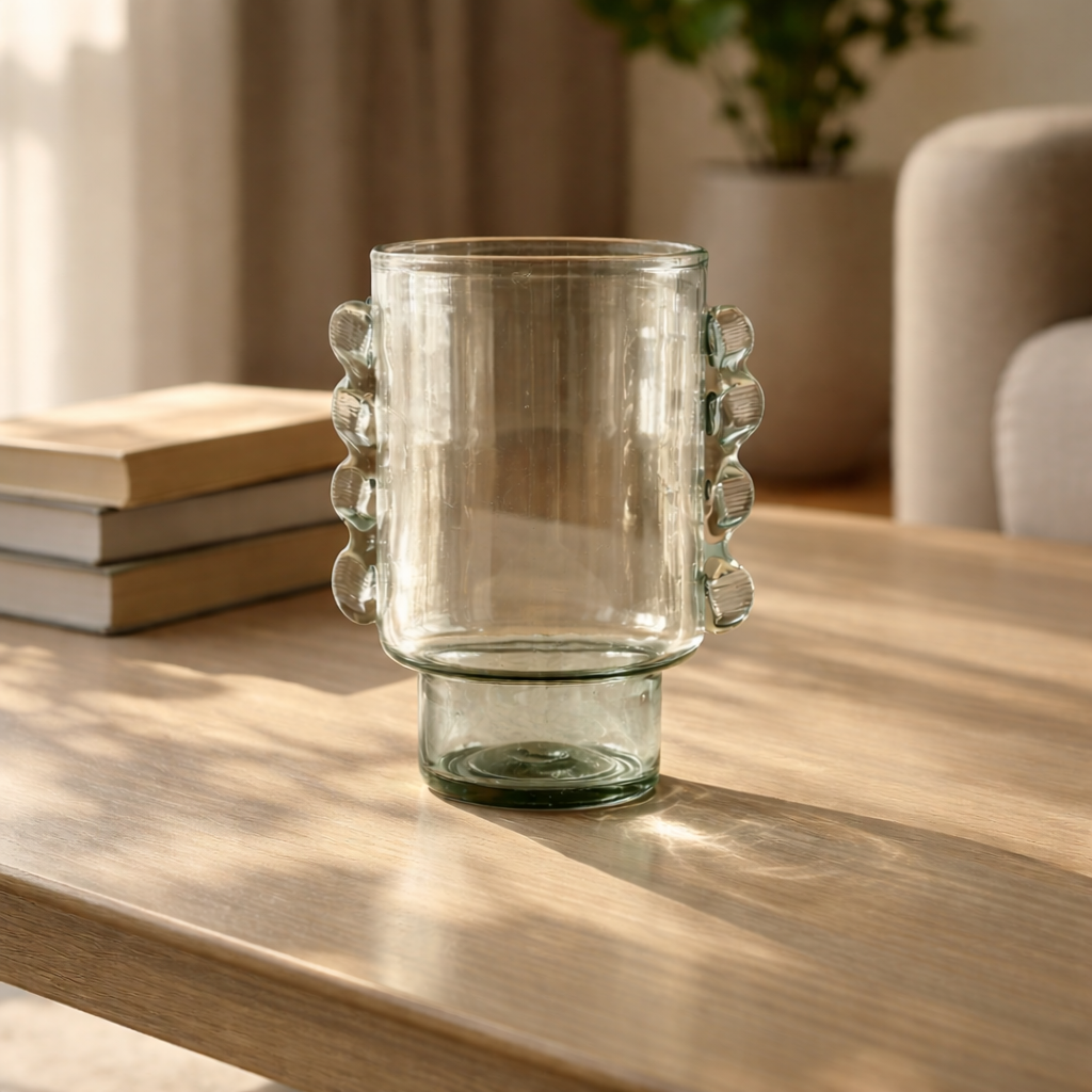 July Recycled Glass Vessel by MESO