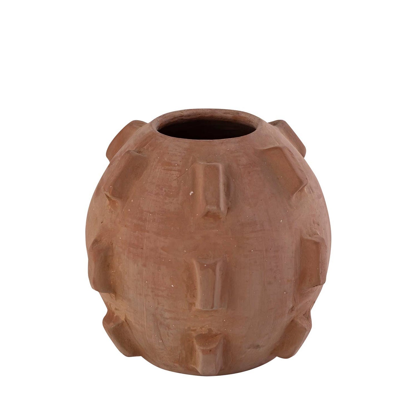 Geo Terracotta Vase
