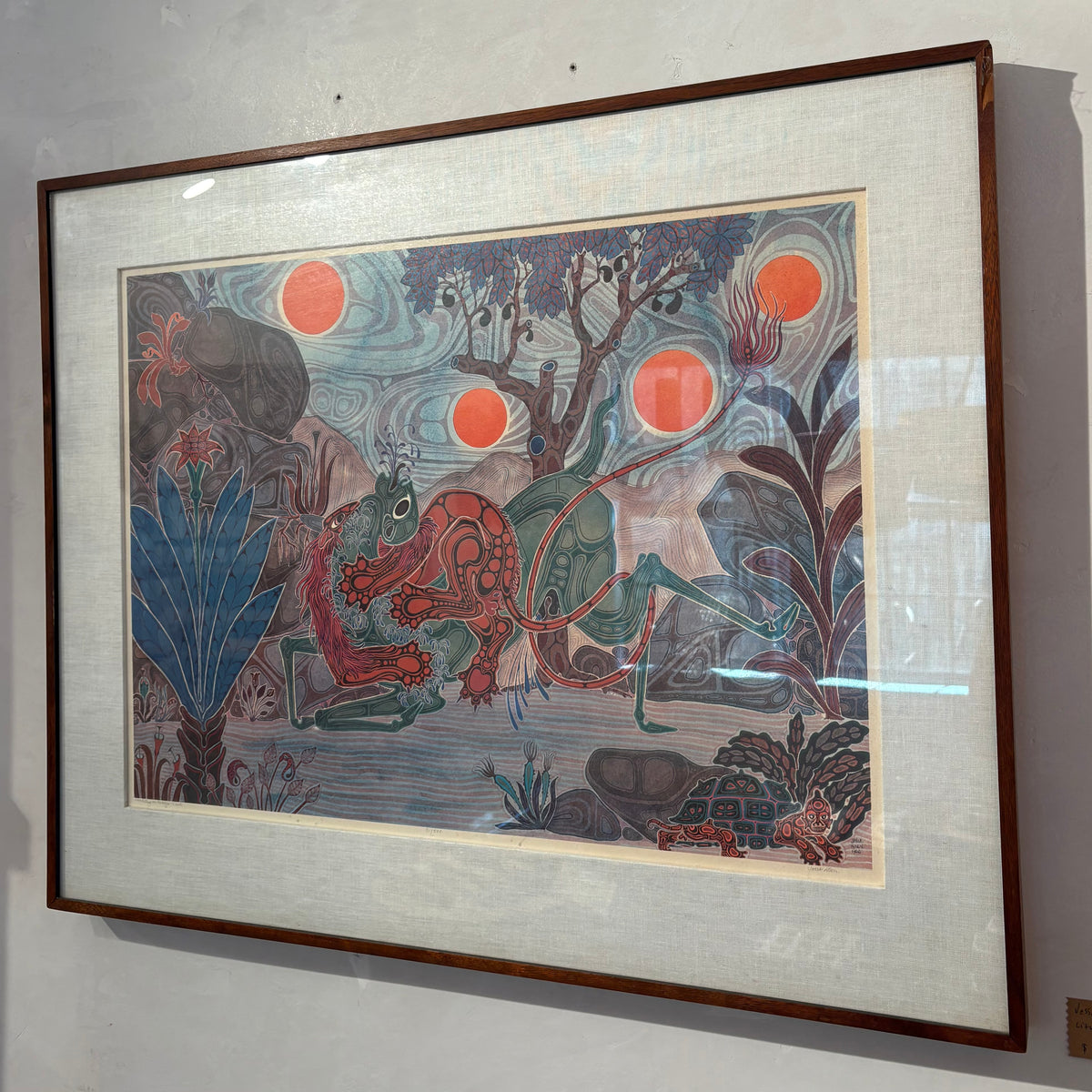 Jesse Allen Lithograph