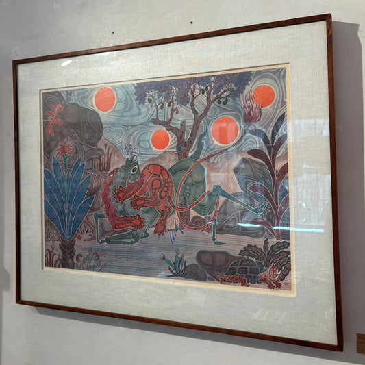 Jesse Allen Lithograph