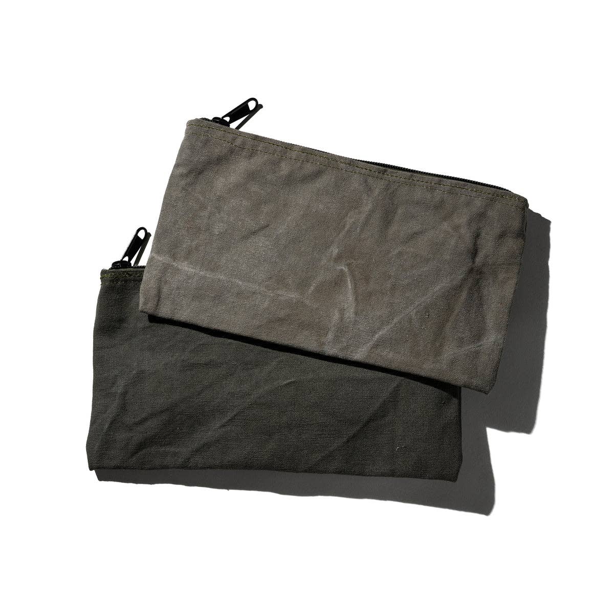 VINTAGE TENT FABRIC POUCH