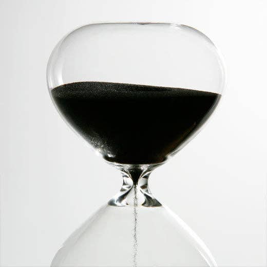 Hourglass/ Large/ 15min: Clear
