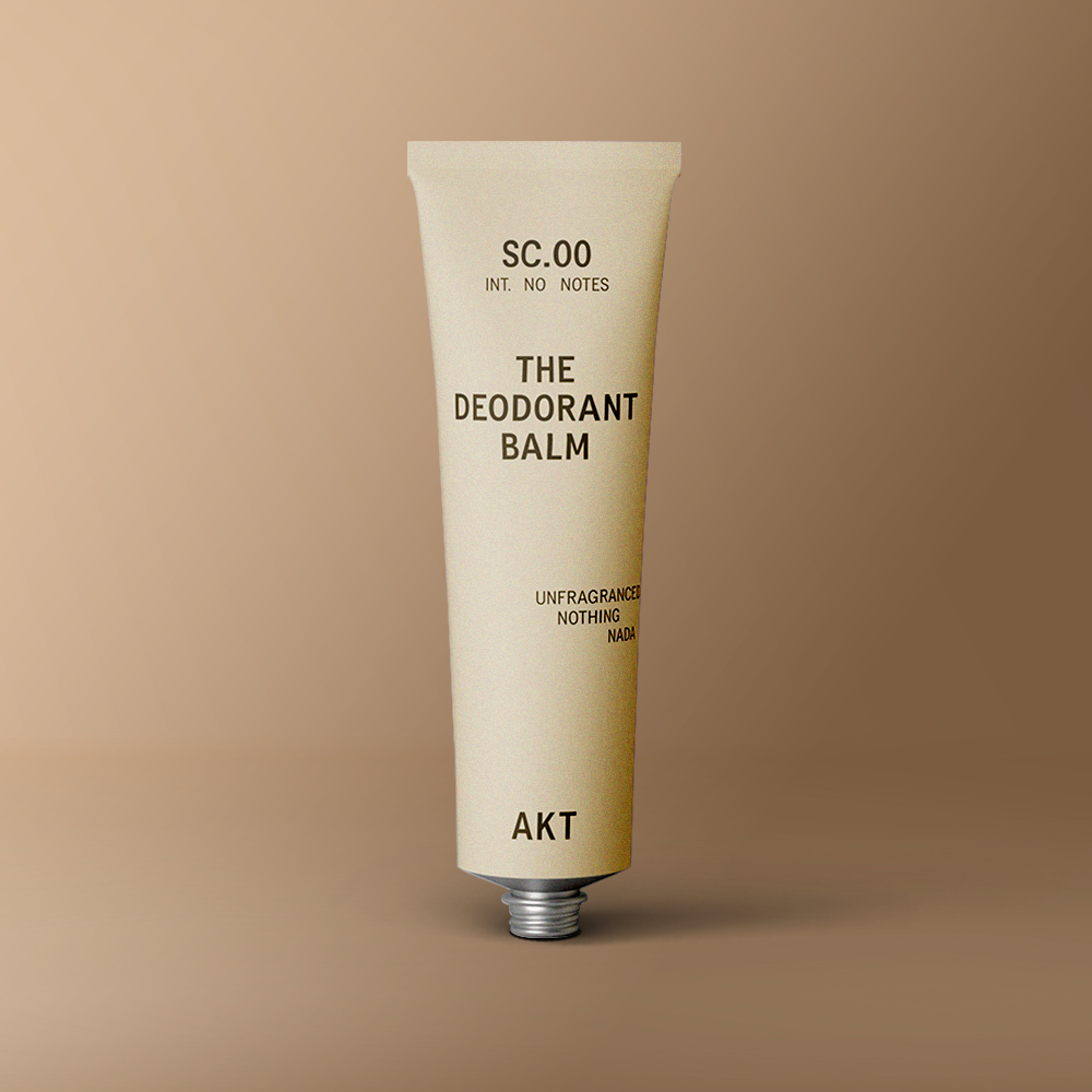 AKT Deodorant Balm SC.00 Fragrance-Free for Sensitive Skin