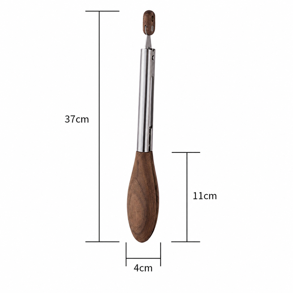 Walnut Wood Kitchen Tongs