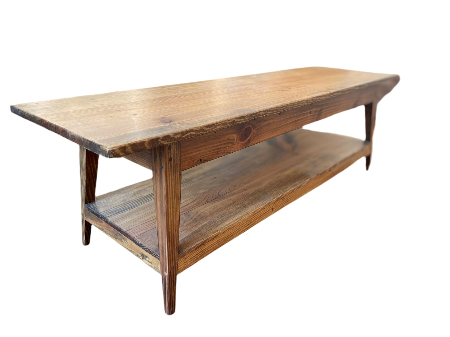 Reclaimed pine coffee table