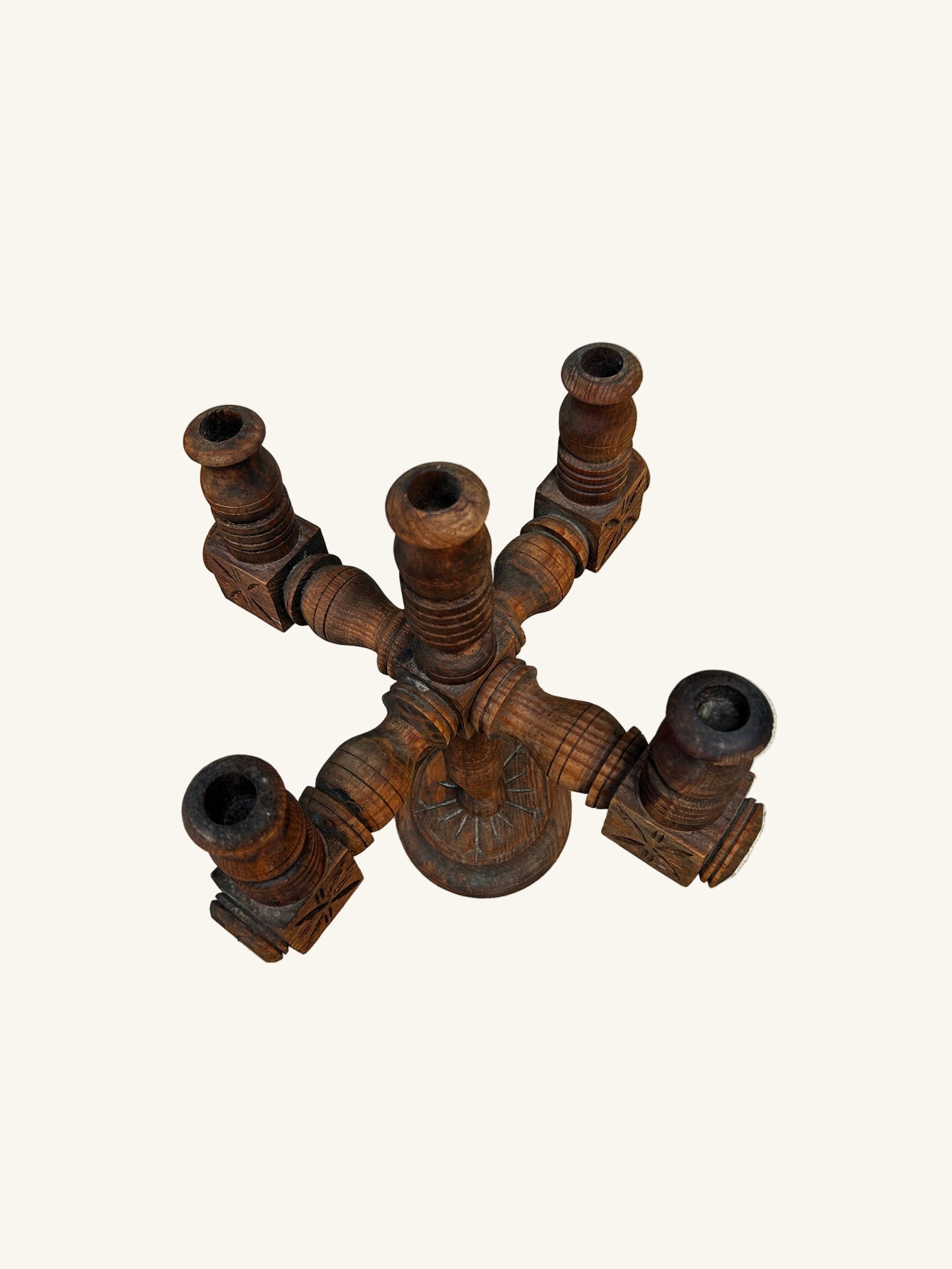 Mexican Folk Art Candelabra