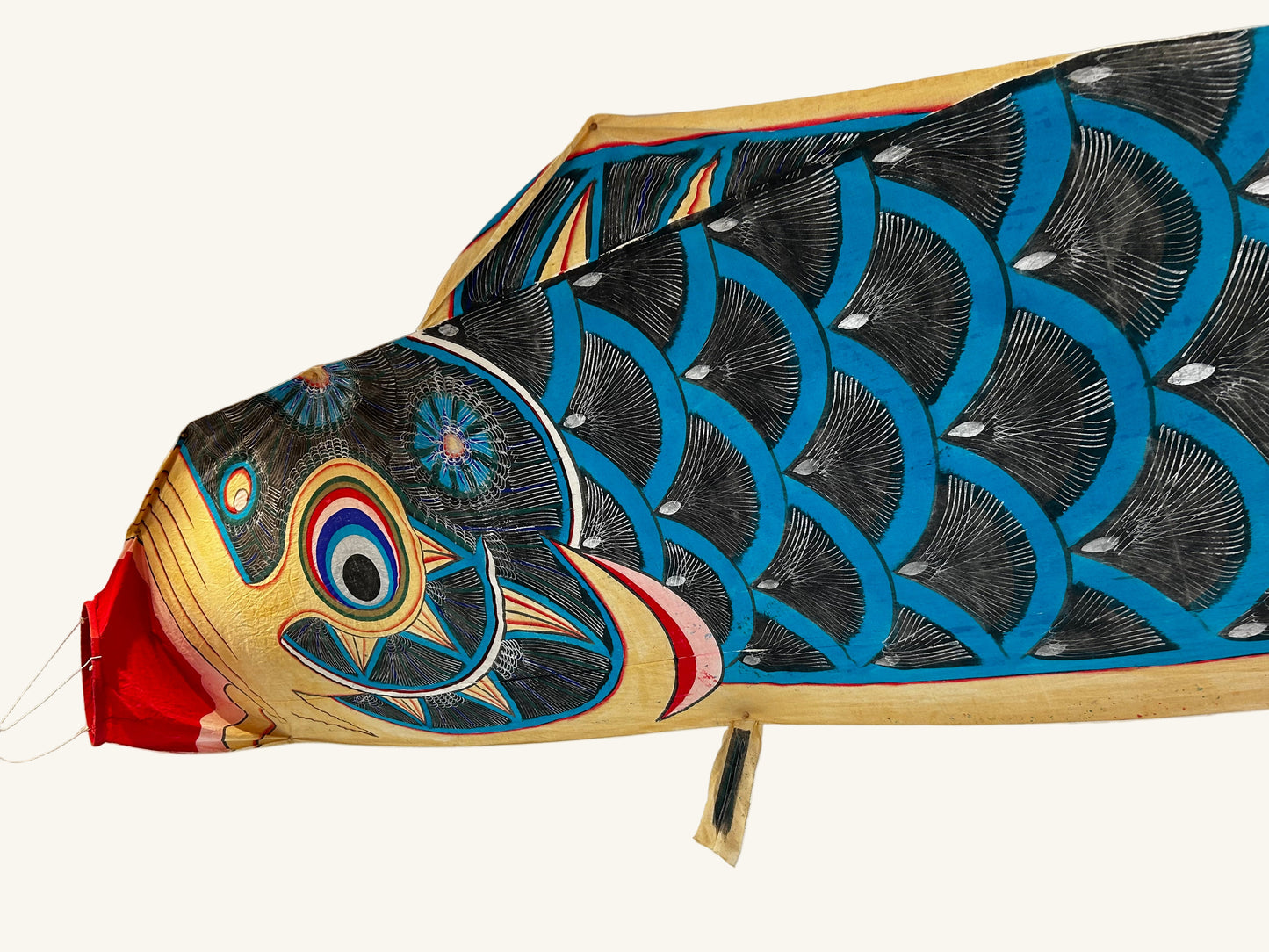 Very Large Koinobori (Vintage Japanese Carp Streamer)