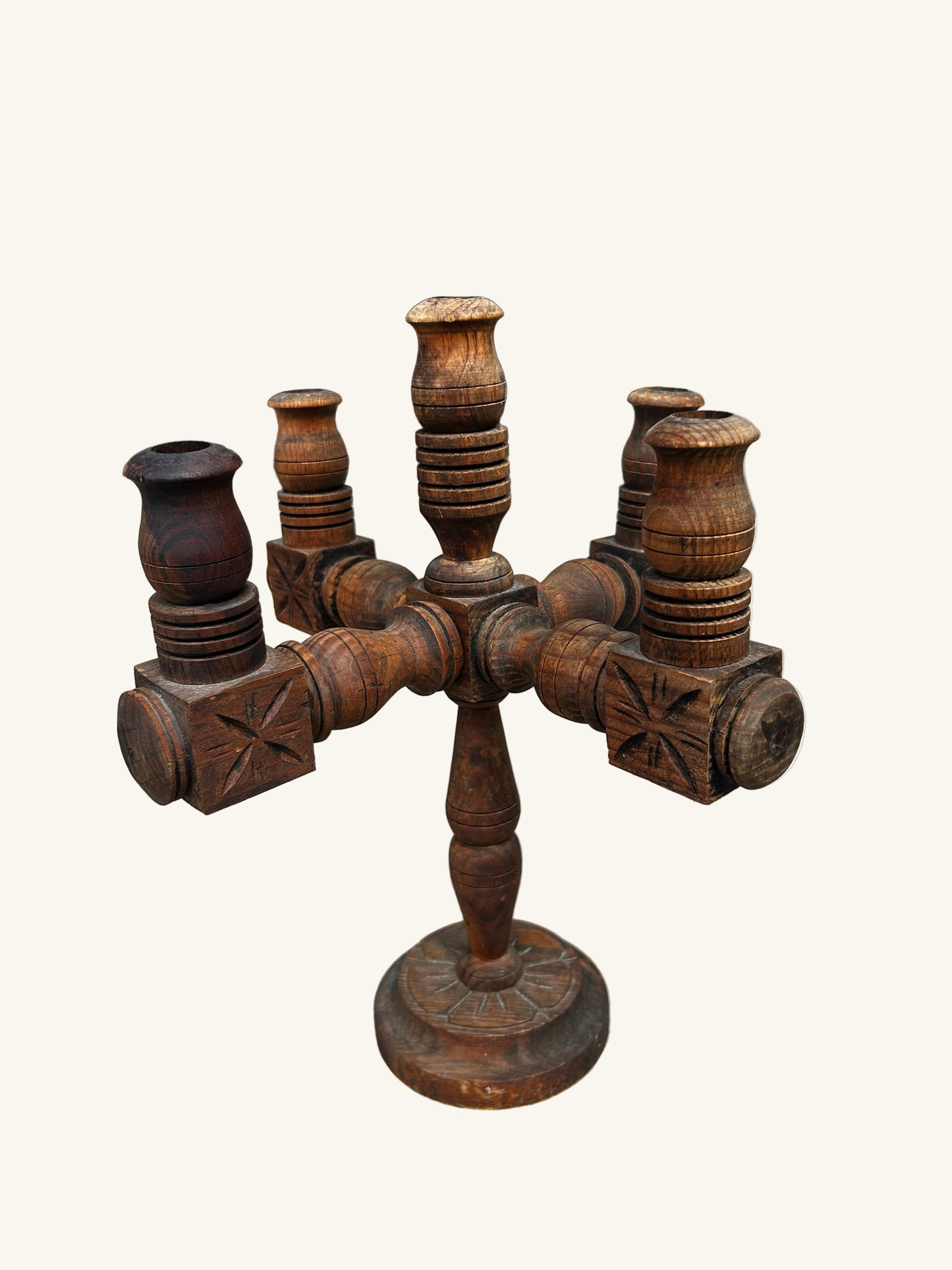 Mexican Folk Art Candelabra