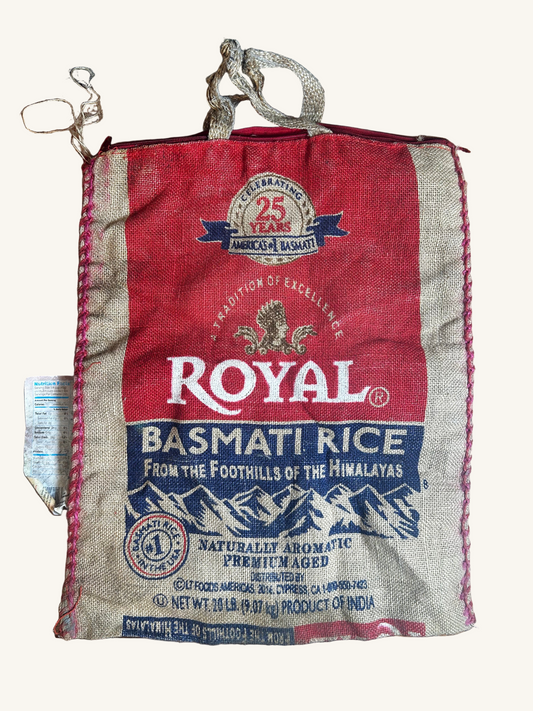 Vintage Reusable Rice Bag