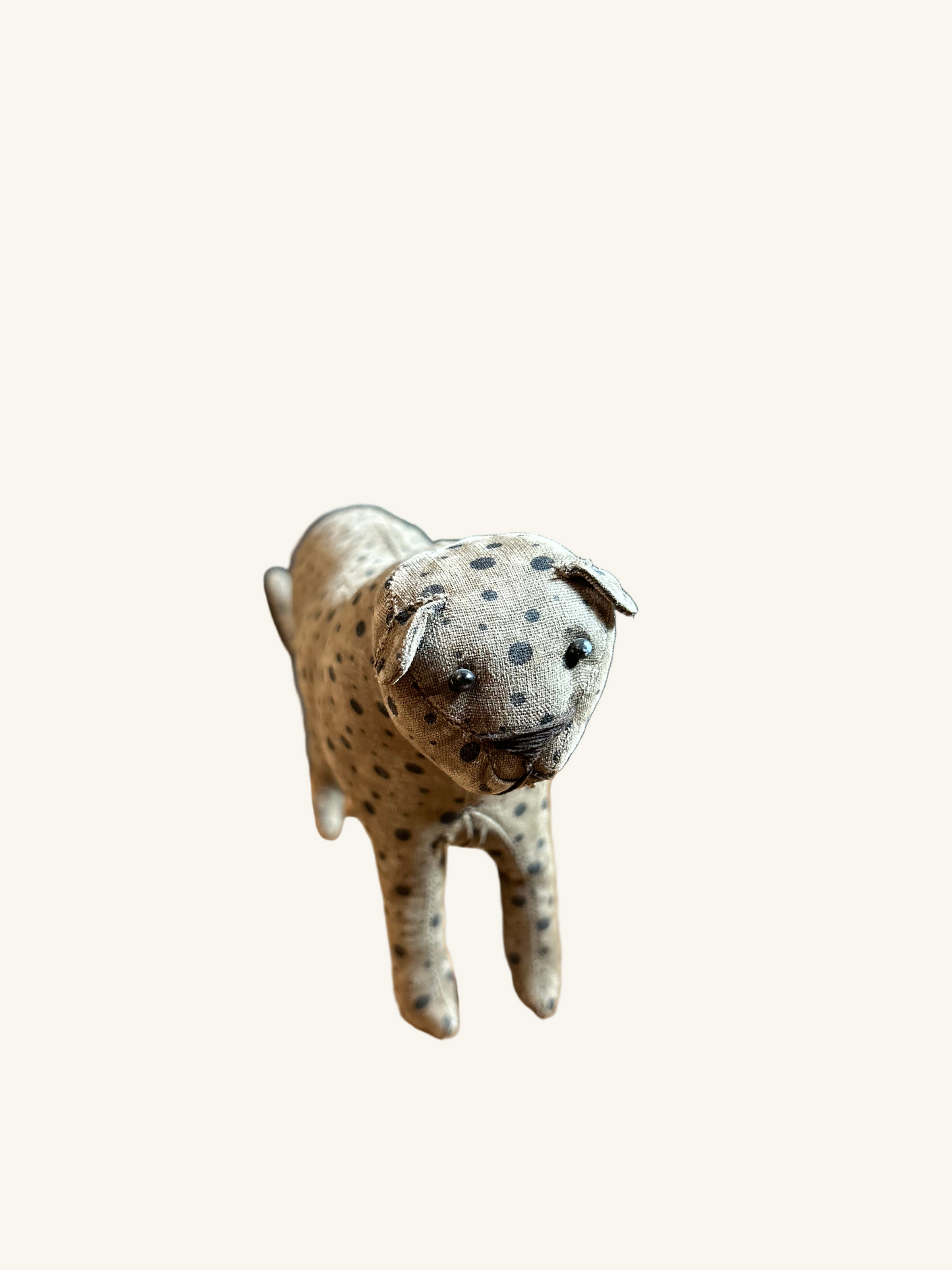 Folk Art Stuffed Leopard