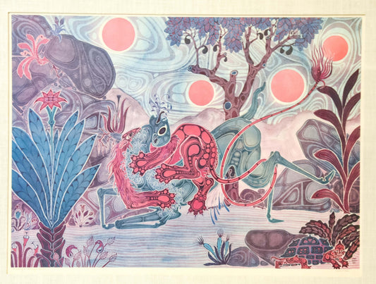 Jesse Allen Lithograph
