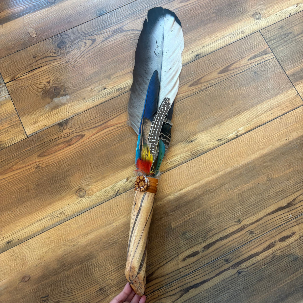 Peruvian Feather Wands