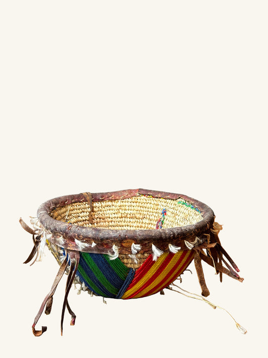 African woven bowl #3