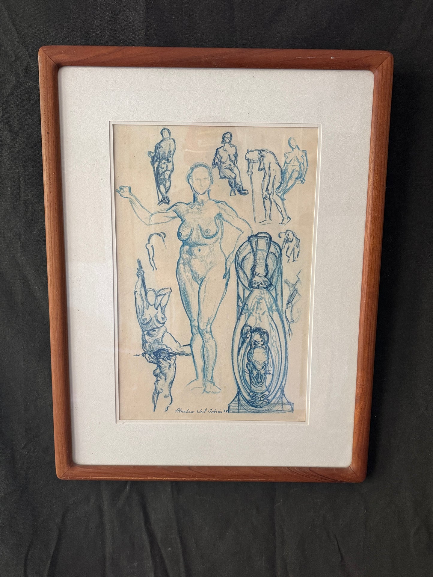 Studies of Figures and Sculptural Forms (Abraham Tobias) 1928