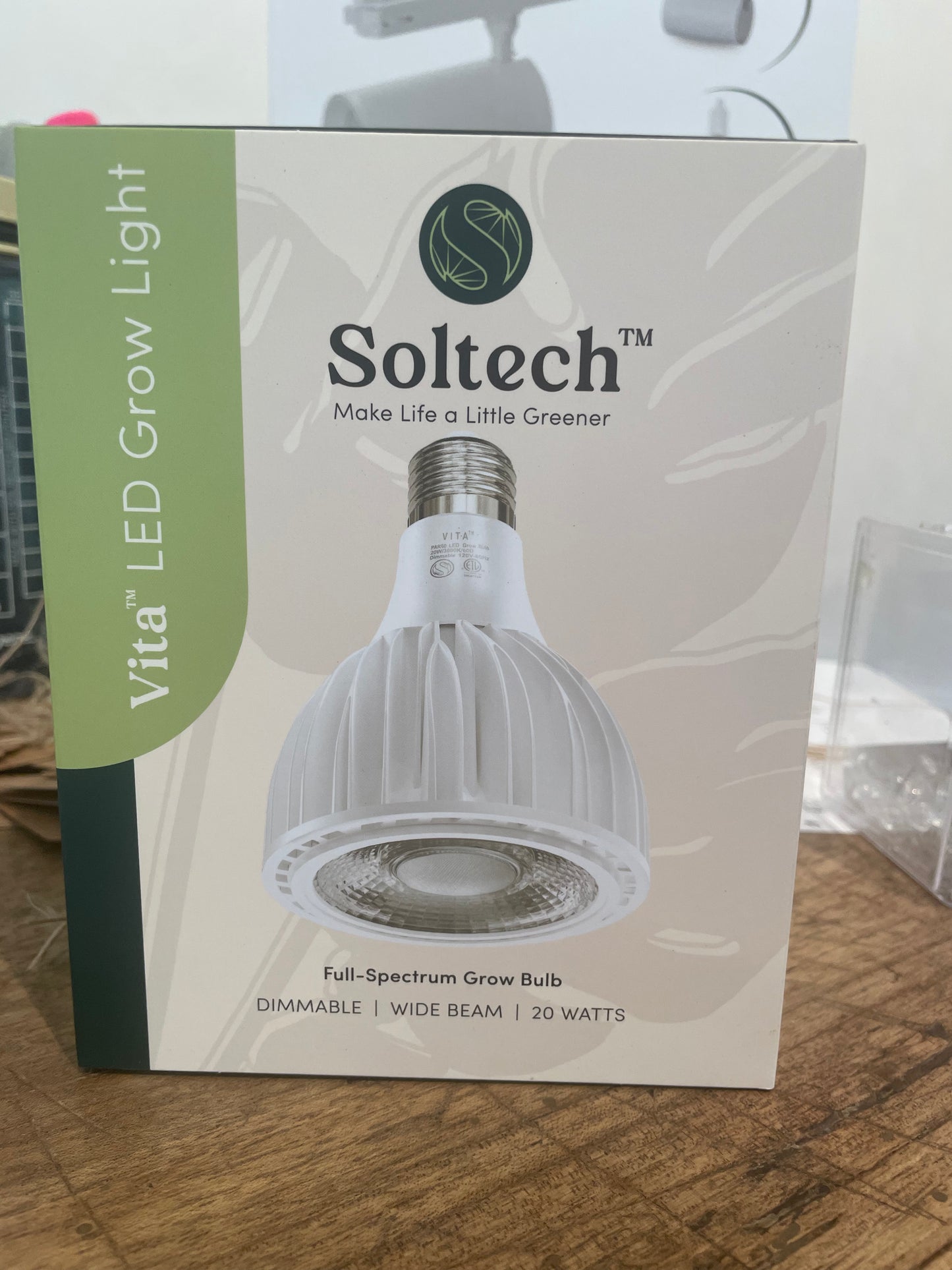 Soltech Vita LED Grow Light - WHITE/NARROW