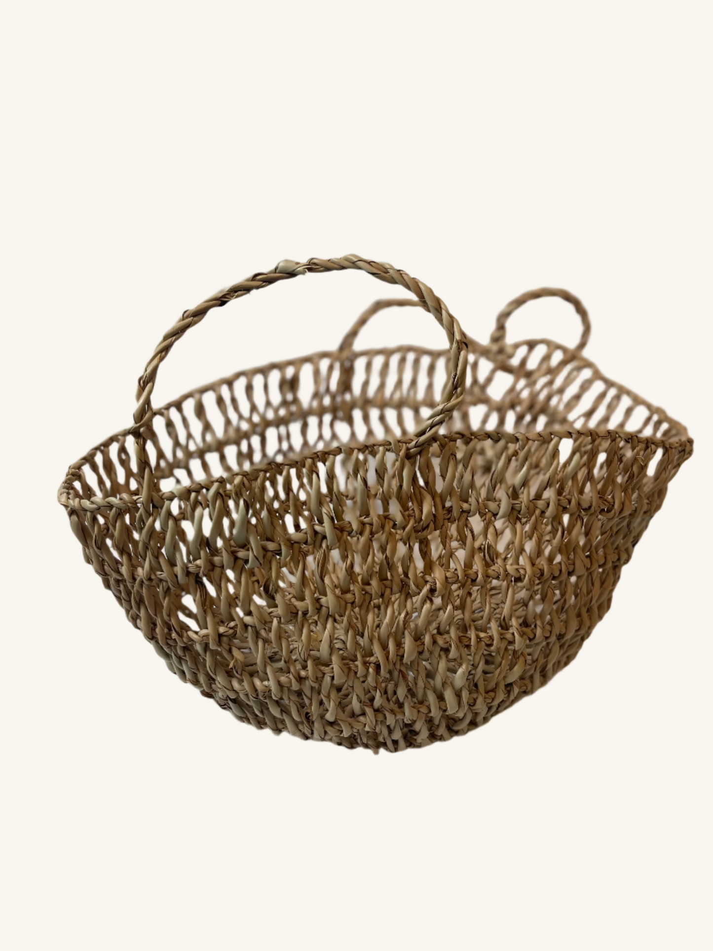 Raffia Woven Basket