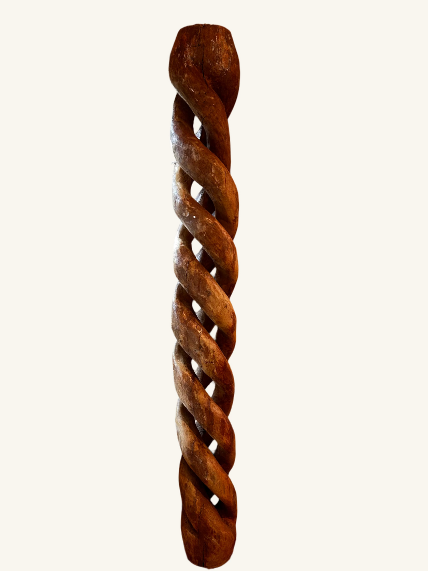 Wooden Spiral Sculpture