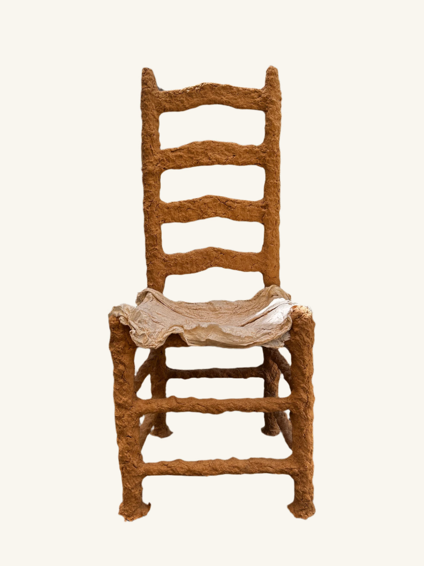 Papier-Mâché Chair by Jean Laman