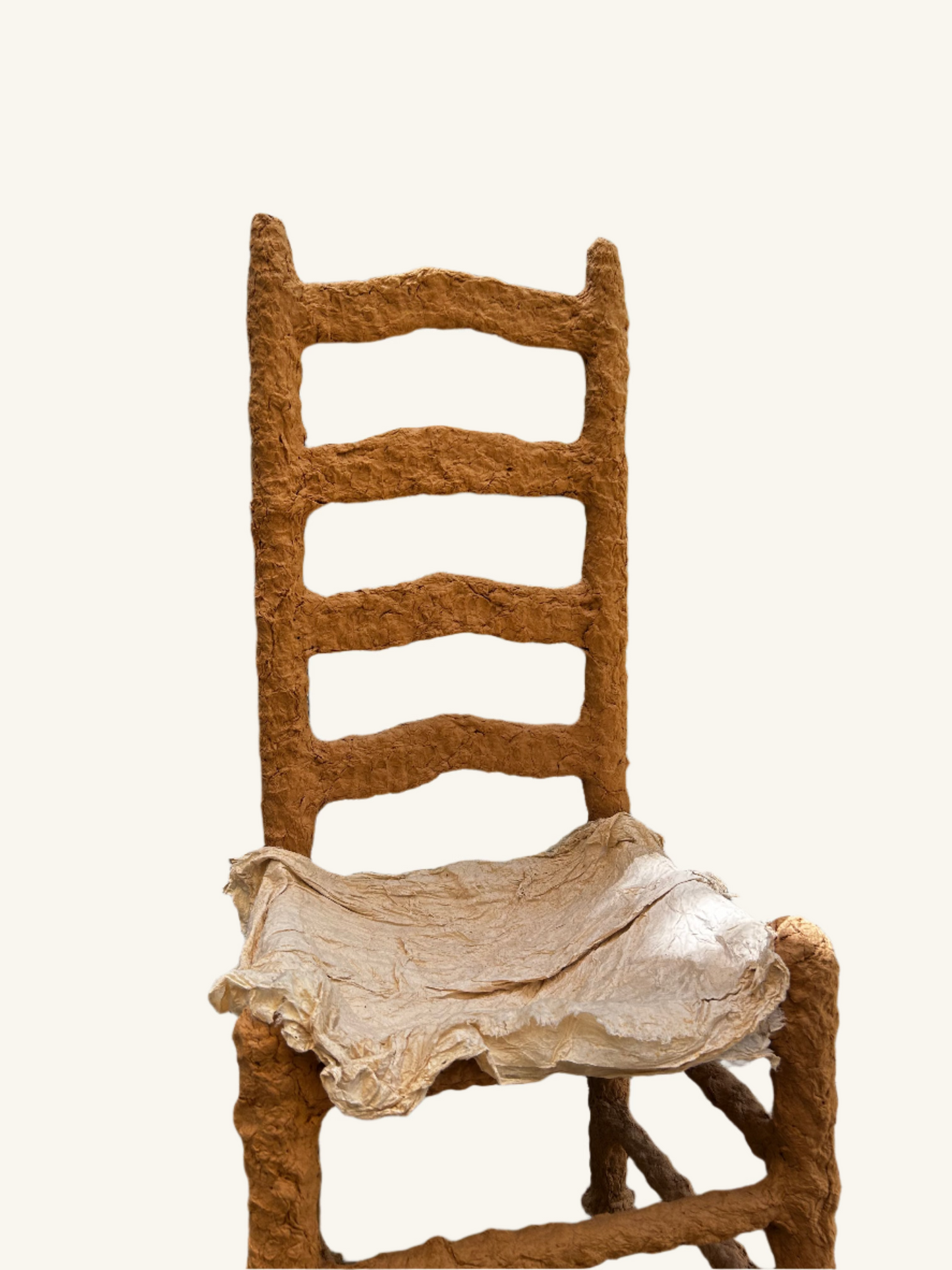 Papier-Mâché Chair by Jean Laman