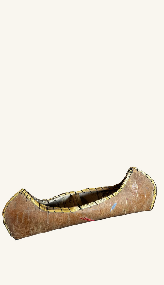 Antique Birchbark Canoe