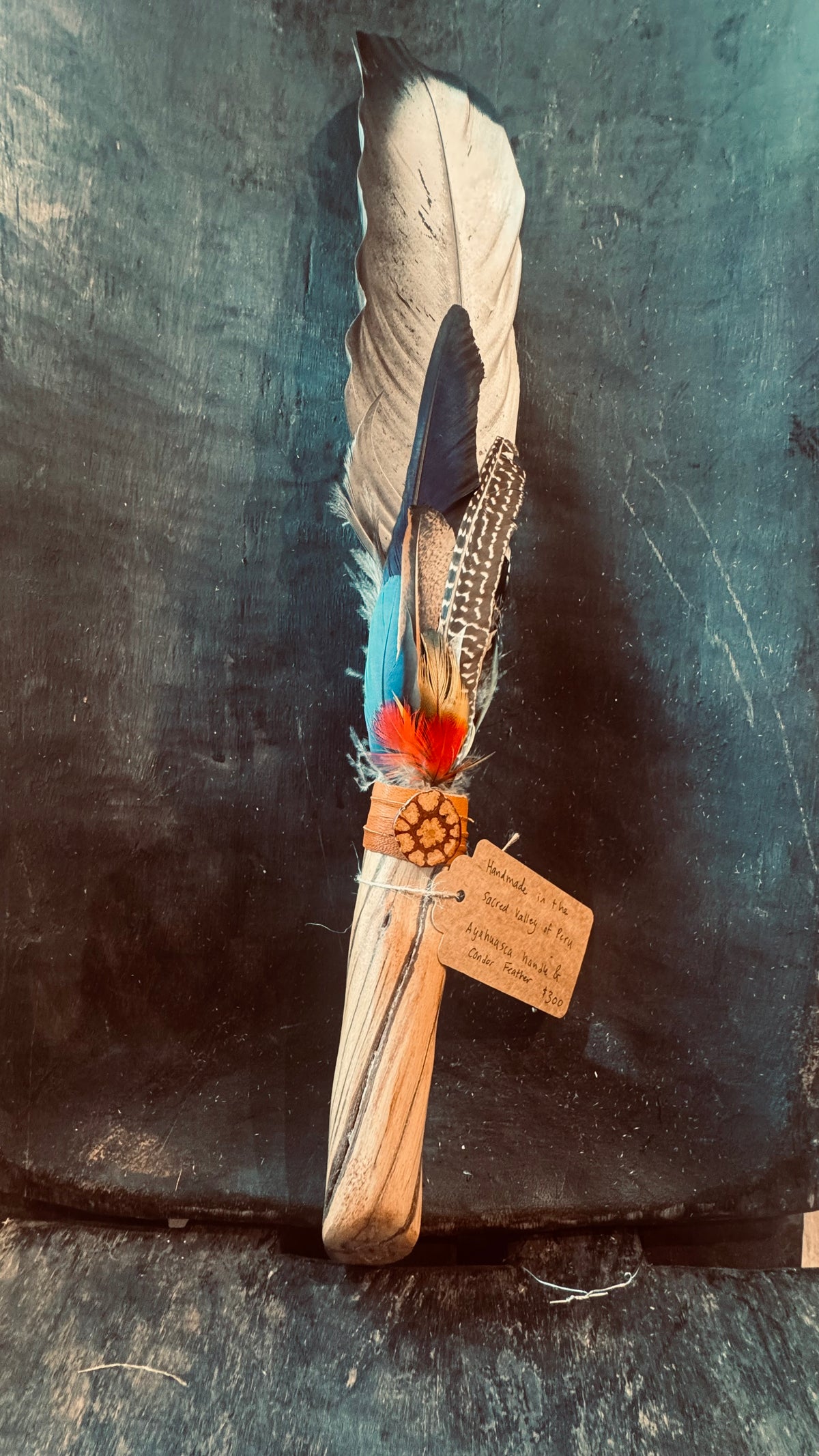 Peruvian Feather Wands