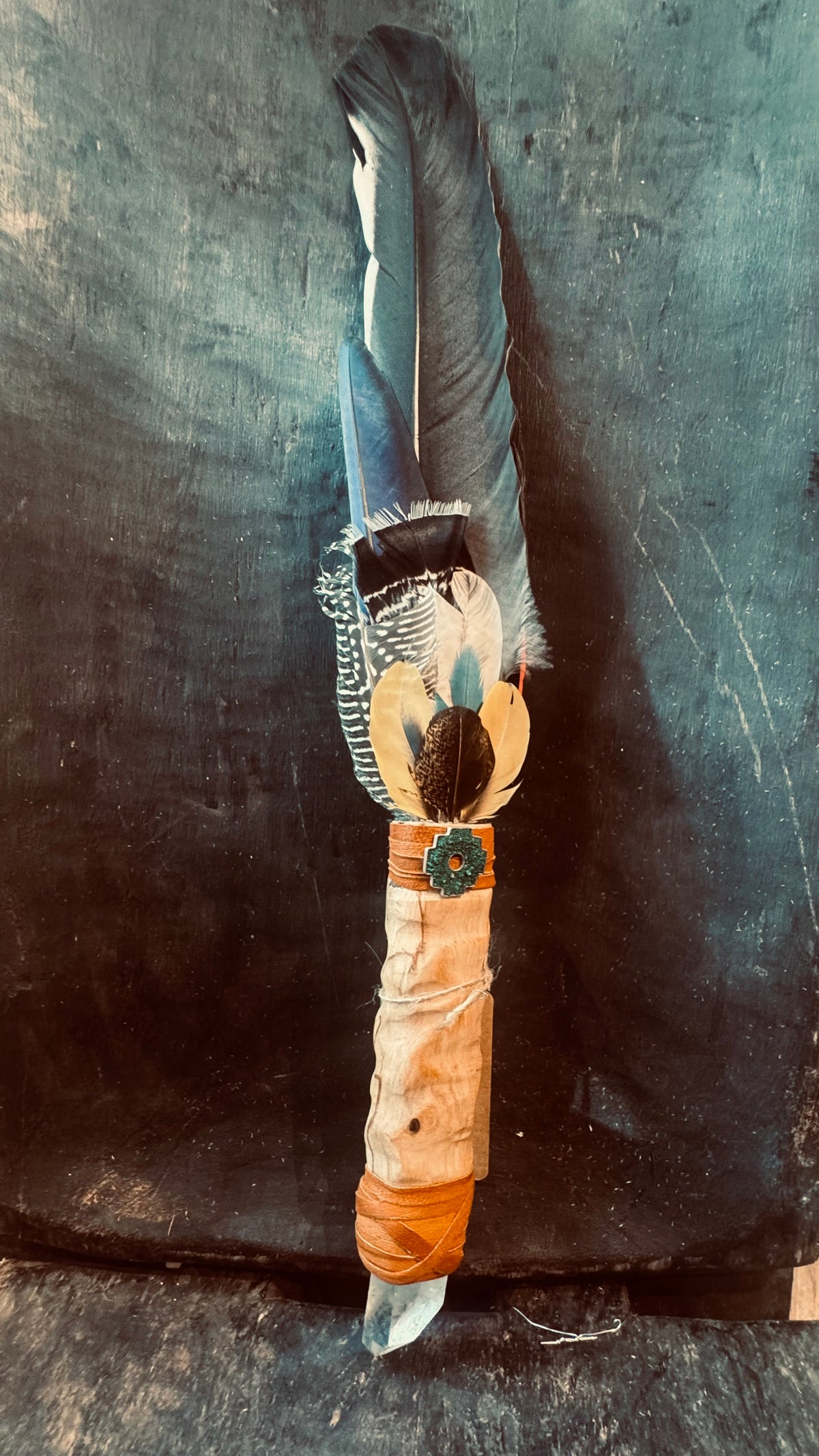 Peruvian Feather Wands