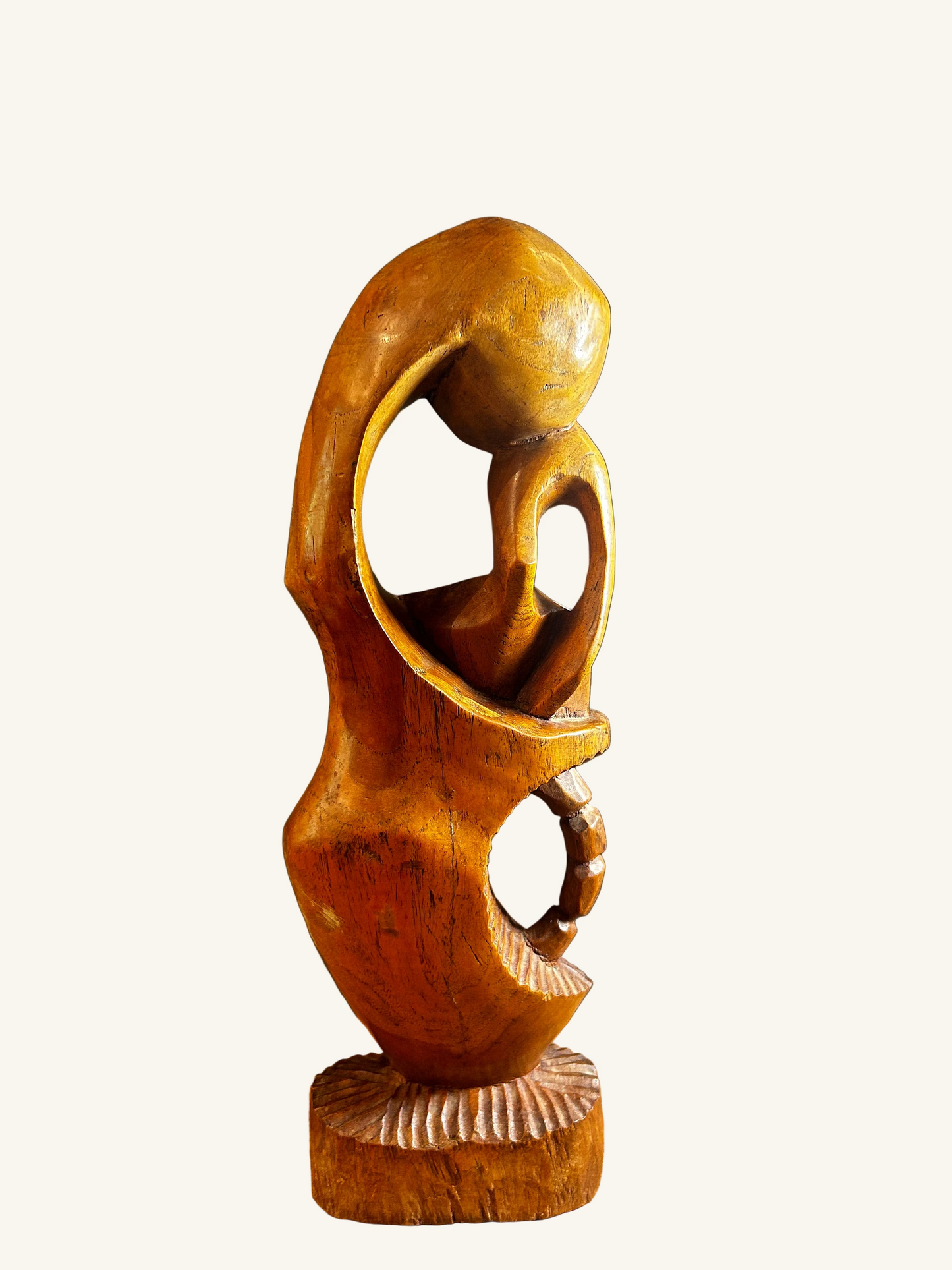 Abstract Wood Sculpture