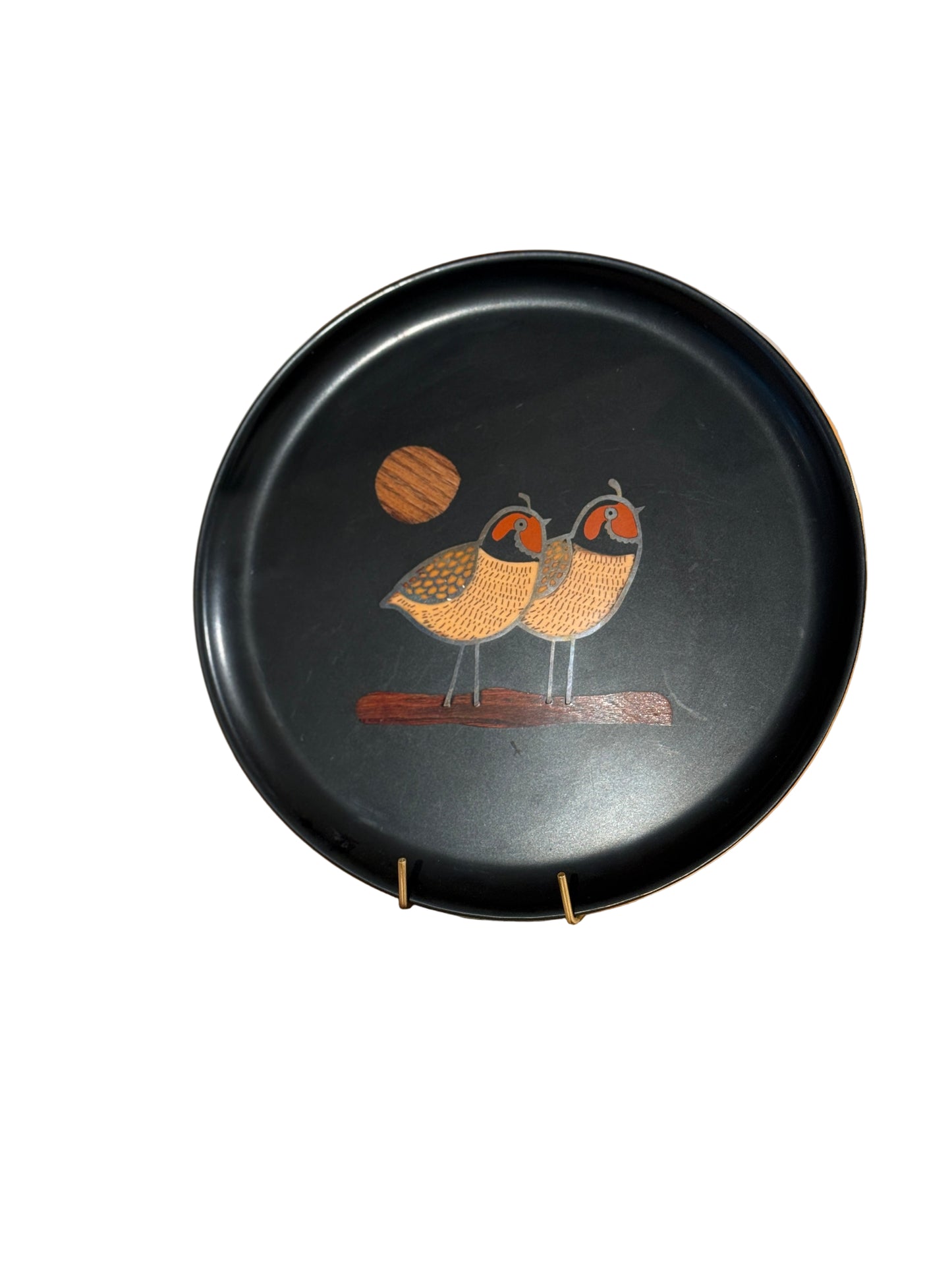Vintage Couroc Plate