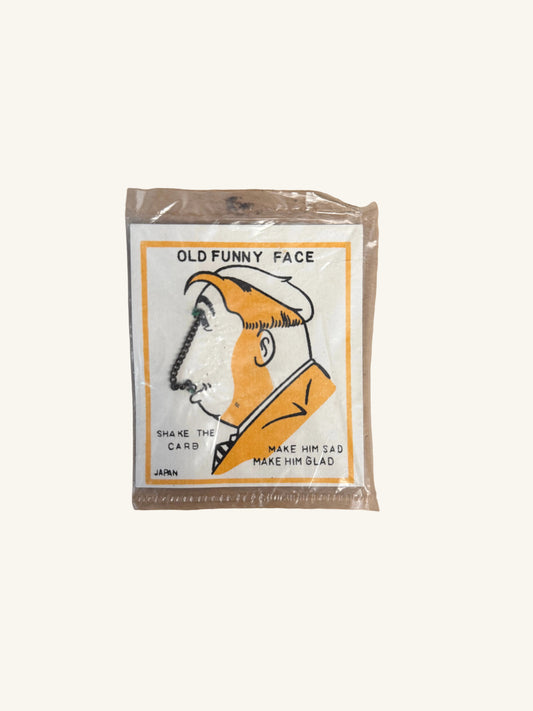 Vintage Japanese Old Funny Face