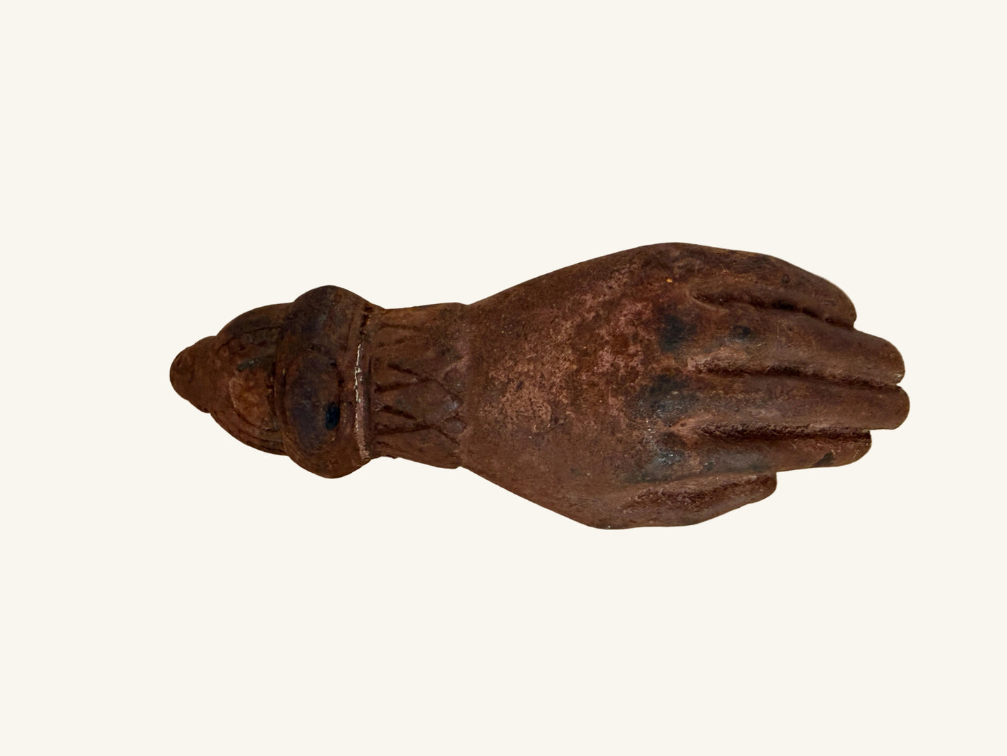 Cast Iron Praying Hand Door Knocker